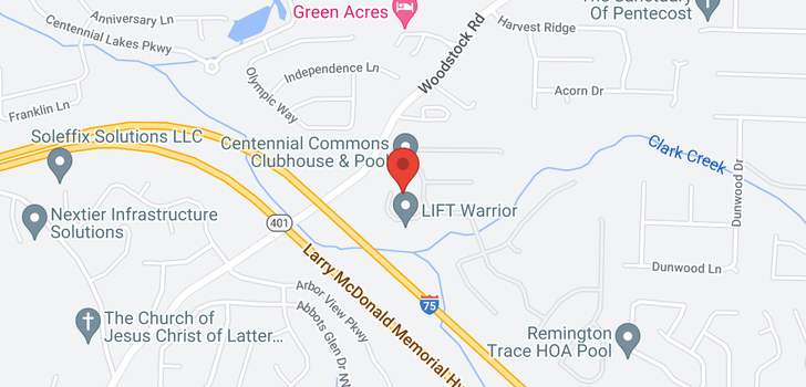 map of 2626 Centennial Commons Bend NW